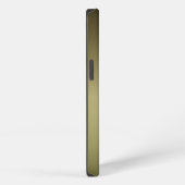 Metal: Brushed Brass iPhone Hülle (Rechte Seite)