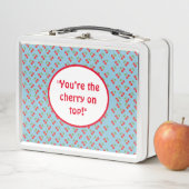 Metal Cherry Lunchbox (Beispiel)