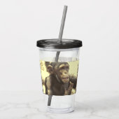 Metal Chimp Acryltrinkbecher (Rückseite)