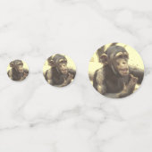 Metal Chimp Konfetti (Rückseiten)