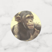 Metal Chimp Konfetti (Klein Vorderseite)