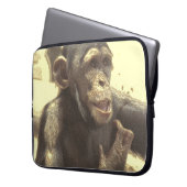 Metal Chimp Laptopschutzhülle (Vorderseite Links)