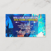 Metal Contractor Services | Fabrication & Welding Telefonnummerkarte (Vorderseite)