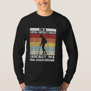 Metal Detec, Detektor für Schatzsuche T-Shirt