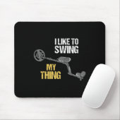Metal Detecting Metal Detector Dirt Fishing  Mousepad (Mit Mouse)