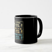 Metal Detecting Metal Detector Tasse (VorderseiteRechts)