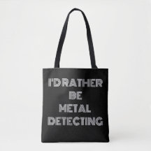 METAL DETECTING Tasche Shopping BAG Detektorin