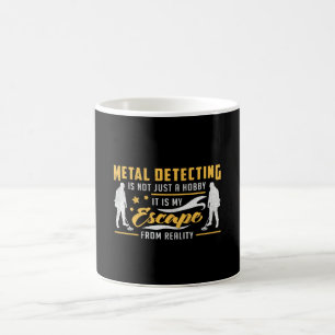 Metal Detection Gold Detectorist Geschenk Idee Kaffeetasse