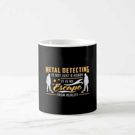 Metal Detection Gold Detectorist Geschenk Idee Kaffeetasse (Mittel)