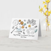 Metal Detection Happy Birthday Relics Individuelle Karte (Gelbe Blume)