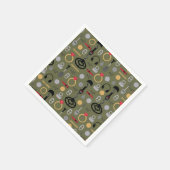 Metal Detection Napkins Serviette (Ecke)