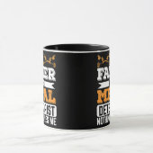 Metal Detectorist Dad Father Metal Detecting Tasse (Zentrum)