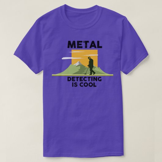 Metal Detectorist Sondeln T-Shirt (Design vorne)