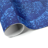 Metal Drapery Luxus 3D Hintergrund. Geschenkpapier (Rolleneckpunkt)