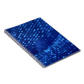 Metal Drapery Luxus 3D Hintergrund. Notizblock (Rechte Seite)