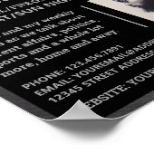 Metal-Effekt, Podcaster, Podcast-Werbung Poster (Ecke)