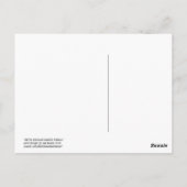 METAL Element Kaleido Muster Postkarte (Rückseite)