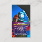 Metal Fabrication & Welding Services | Contractor Telefonnummerkarte (Vorderseite)