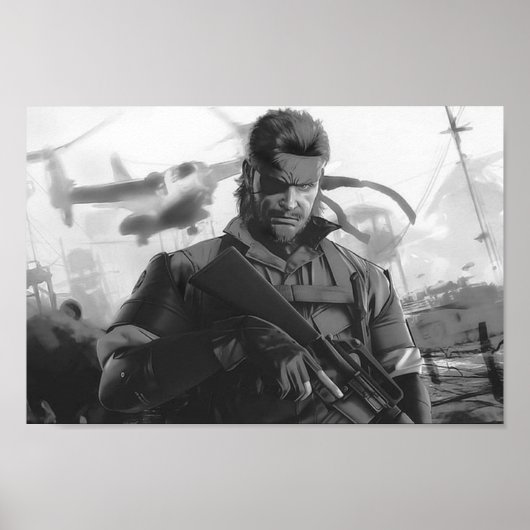 Metal Gear Solid Big Boss Poster (Vorne)