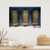 Metal-Gebet-Räder Poster (Küche)