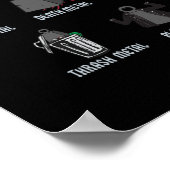 Metal Genres Rock Music Rock Hard Rock Poster (Ecke)