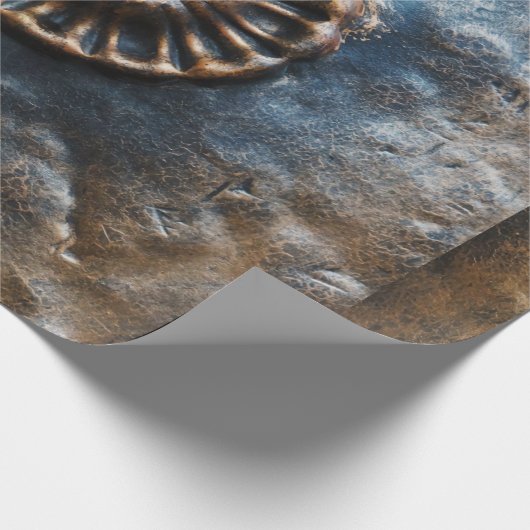 Metal Geschenkpapier (Ecke)