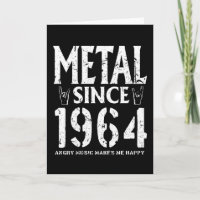 Metal Gift Birthday Vintage 1964