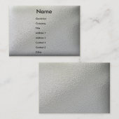 Metal Groovy - gepittet Visitenkarte (Vorne/Hinten)