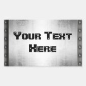 Metal Grunge Stickers (Vorderseite)