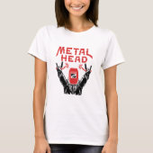 Metal Head Funny Welder Welding Helmet T-Shirt (Vorderseite)