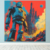 METAL HEART IRON MAN-2 LEINWANDDRUCK (Insitu (Holzboden))