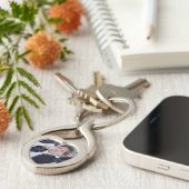 Metal Keychain Schlüsselanhänger (Seite)