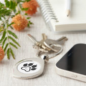 Metal Keychains Keyring Key Chain Ring Clip Holder Schlüsselanhänger (Seite)