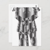 Metal Knight Postkarte (Vorne/Hinten)