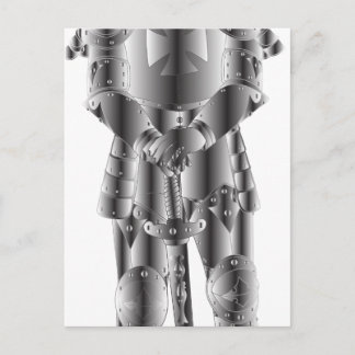 Metal Knight Postkarte