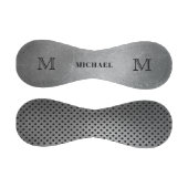 Metal Look Custom Monogram Baseball (Paneele)