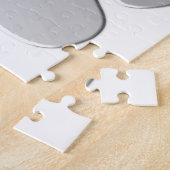 Metal-Look Dog Paw Print Puzzle (Seite)