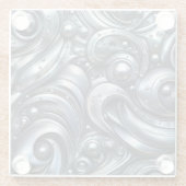 metal look, industrial style glasuntersetzer (Rückseite)