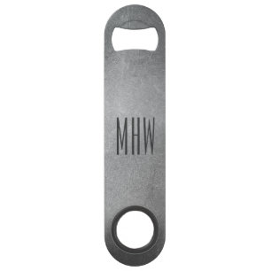 Metal Look, kundenspezifischer Monogramm Flaschenö Speed Flaschenöffner