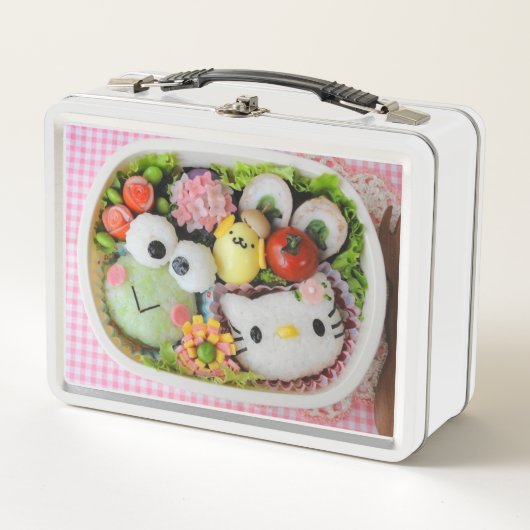Metal Lunch Box. Metall Brotdose (Vorderseite)