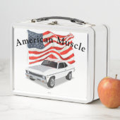 Metal Lunchbox American Muscle White Nova (Beispiel)