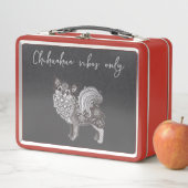 Metal Lunchbox Chihuahua Vibes (Beispiel)