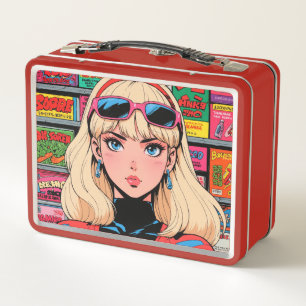 Metal-Lunchbox/Kosmetikbox Metall Brotdose