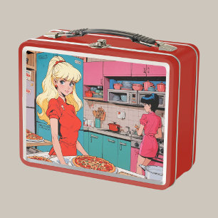 Metal-Lunchbox/Kosmetikbox Metall Brotdose