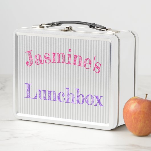 Metal Lunchbox - Personalisiert (Beispiel)