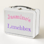 Metal Lunchbox - Personalisiert (Vorderseite)