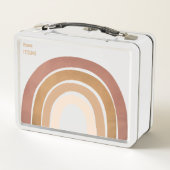 Metal Lunchbox - Terracotta Rouge (Rückseite)