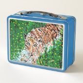 Metal Lunchbox : Tiger on Prowl (Rückseite)