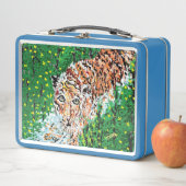Metal Lunchbox : Tiger on Prowl (Beispiel)