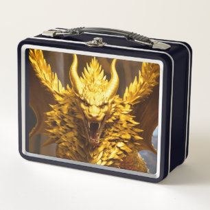 Metal LunchboxChic Black Bag: Zeitloser Stil" "Sle Metall Brotdose